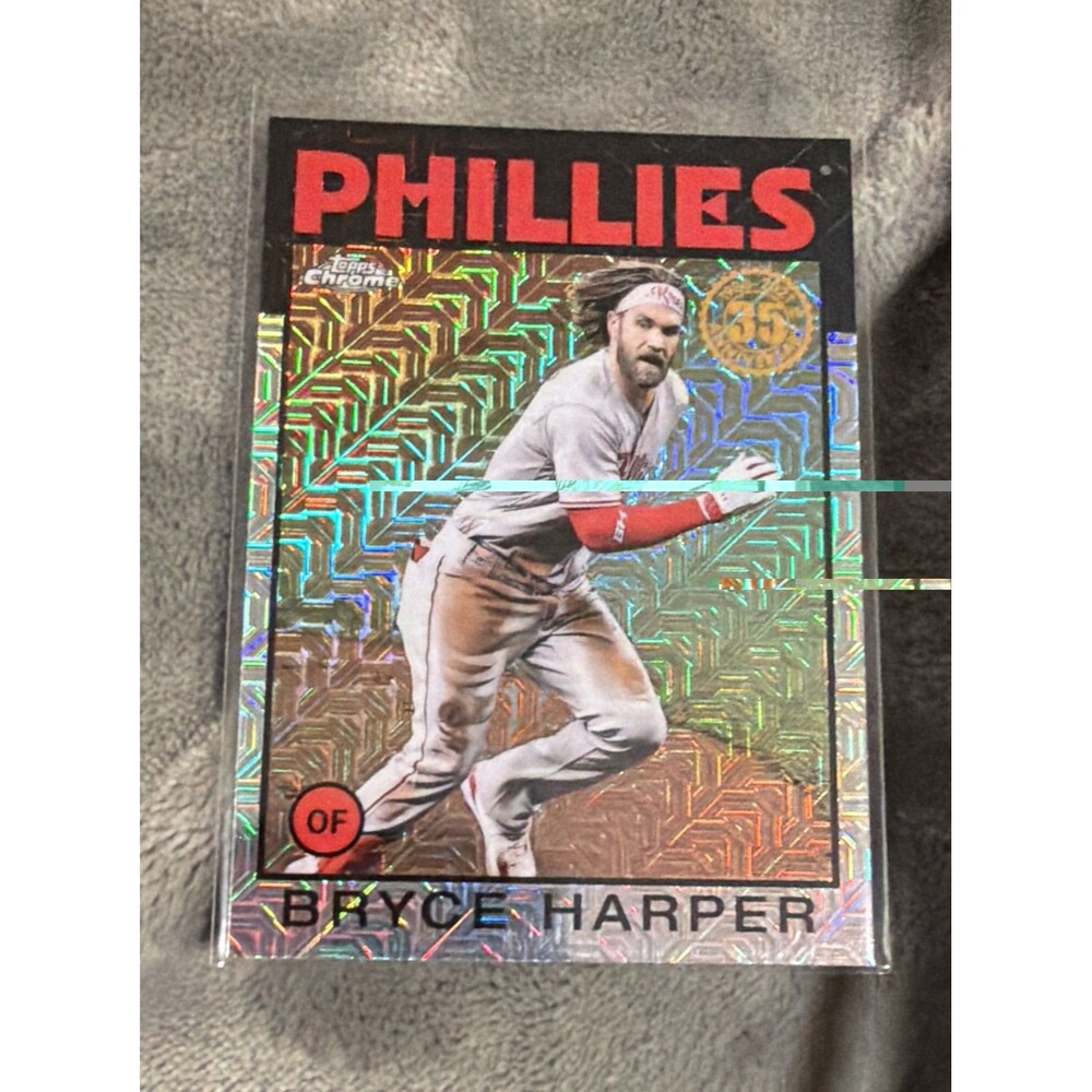 2021 Topps Update Series - Silver Pack 1986 Topps Chrome Baseball Bryce...
